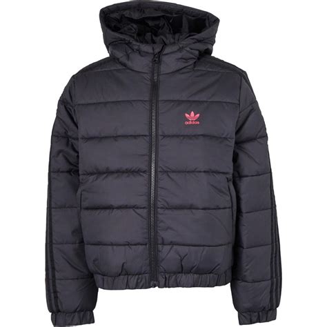 adidas originals girls' padded jacket junior|adidas girls football jacket.